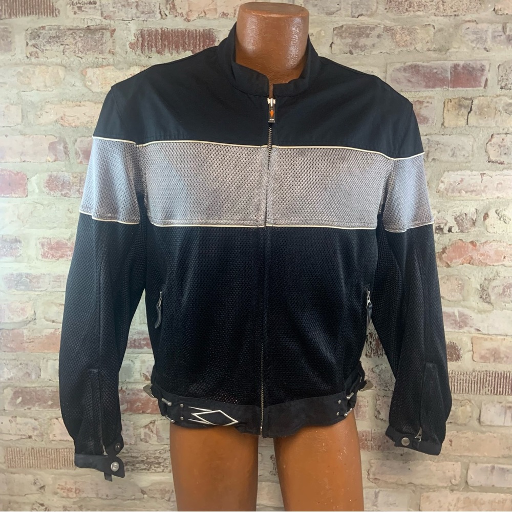 Power trip mens motor cycle jacket medium
